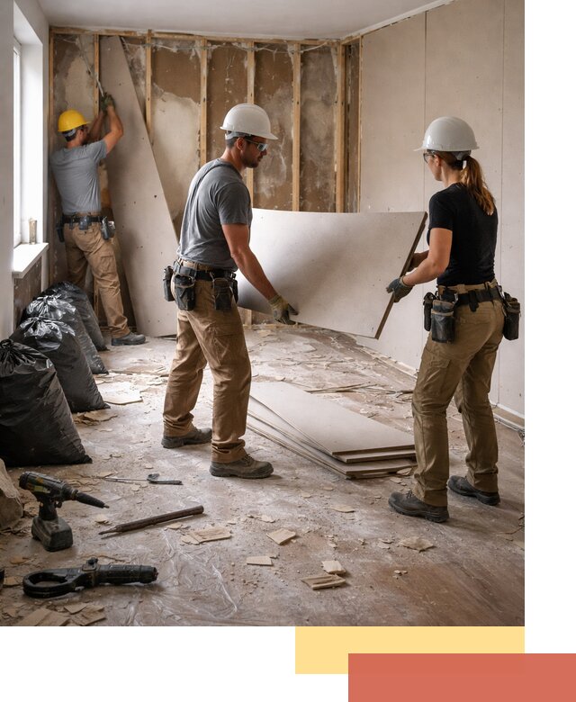 Демонтаж стеновых панелей в Заволжье быстро и аккуратно