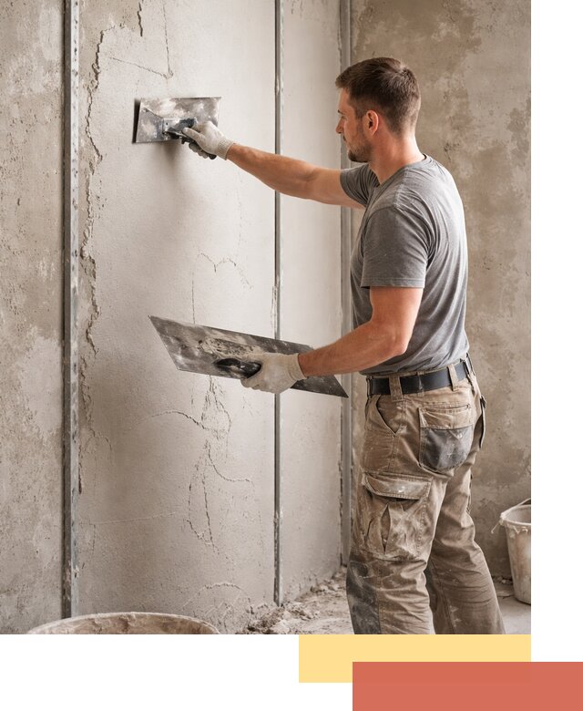 Штукатурка стен гипсовая в Заволжье — качественный и быстрый монтаж