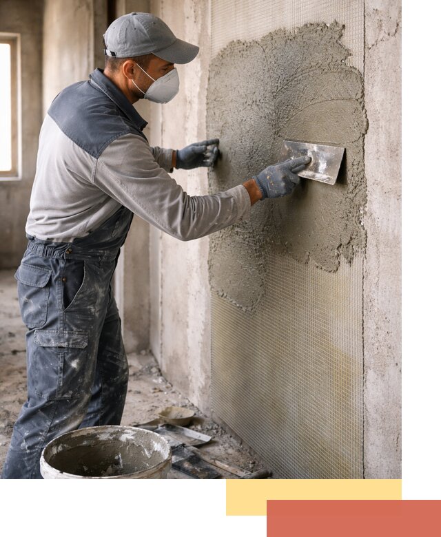 Штукатурка стен по сетке в Заволжье под ключ качественно и быстро