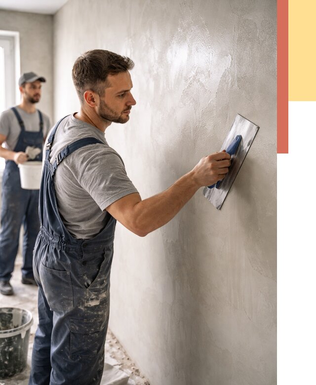 Глянцевание штукатурки стен в Заволжье от 7638 руб. — услуги и затирка | ОТДЕЛОЧНИК-Звл