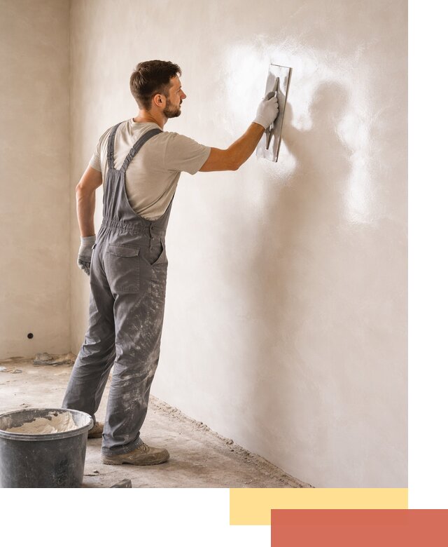 Глянцевание штукатурки стен в Заволжье профессионально и быстро