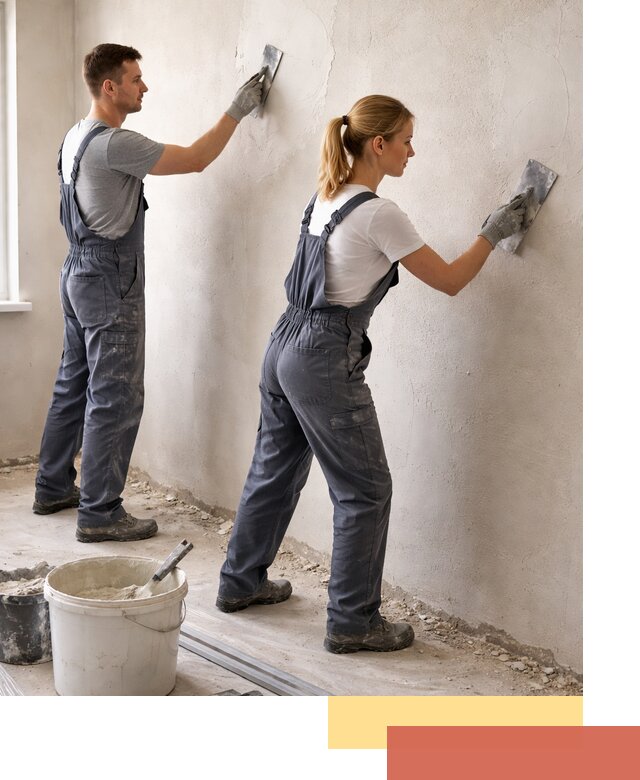 Штукатурка стен под обои в Заволжье профессионально и быстро