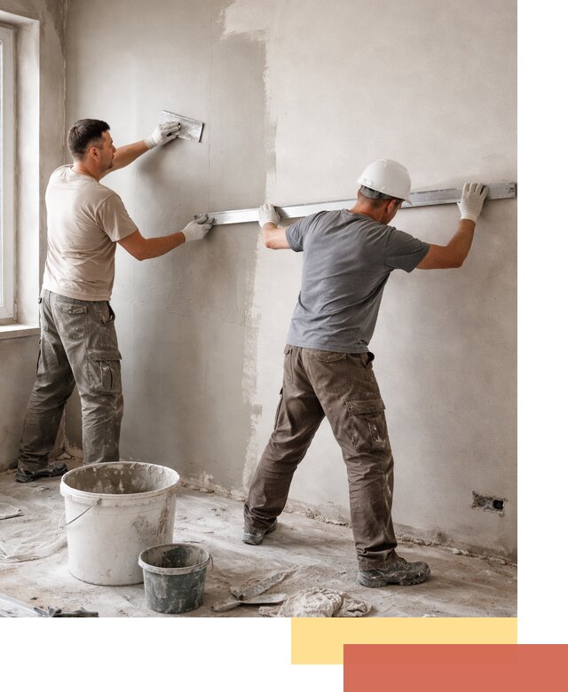 Штукатурка стен под покраску в Заволжье качественно и быстро