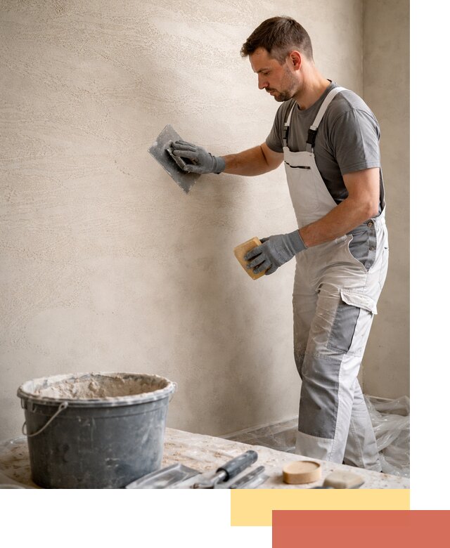 Декоративная штукатурка травертин в Заволжье для стен и потолков