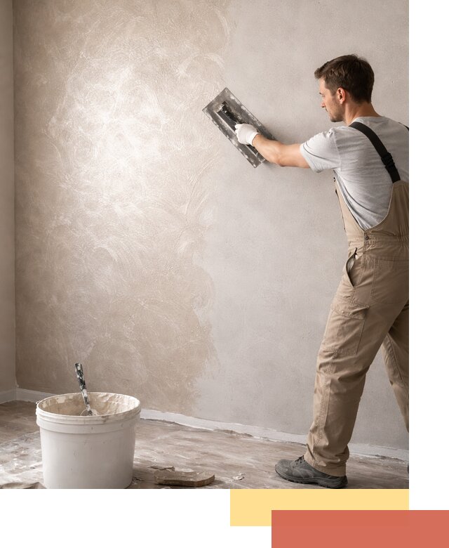 Декоративная штукатурка «Мокрый шелк» под ключ в Заволжье