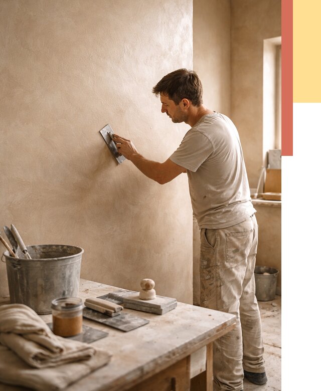 Марокканская штукатурка таделакт в Заволжье под ключ от 4277 руб. | ОТДЕЛОЧНИК-Звл