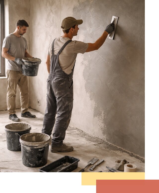 Нанесение микроцемента на стены в Заволжье качественно и быстро