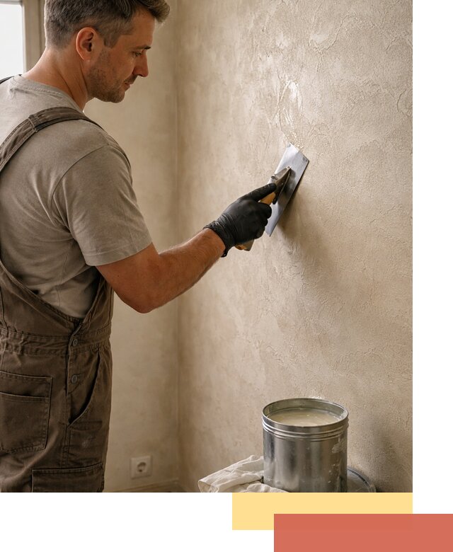 Нанесение воска на штукатурку в Заволжье для защиты и блеска