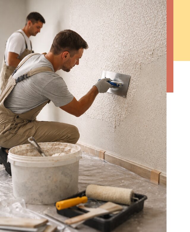 Нанесение жидких обоев в Заволжье от 7638 руб./м2 — быстро и недорого | ОТДЕЛОЧНИК-Звл