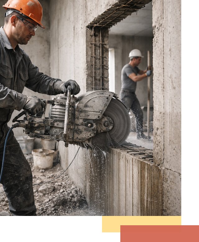 Алмазная резка проемов в Заволжье быстро и точно