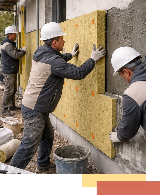 Утепление стен минватой в Заволжье — тепло и звукоизоляция