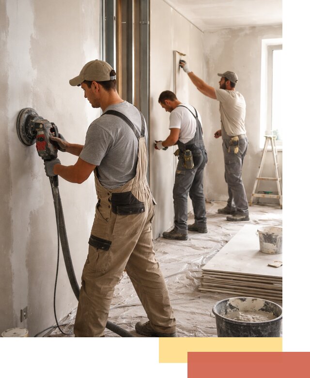 Профессиональная отделка стен в Заволжье качественно и в срок