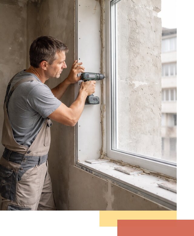 Монтаж гипсокартонных откосов в Заволжье под ключ