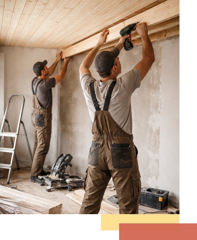 Монтаж потолка из вагонки в Заволжье профессионально и аккуратно