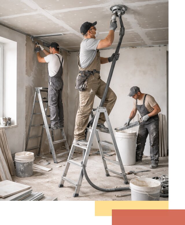 Ремонт потолка из гипсокартона в Заволжье: быстрый и качественный монтаж