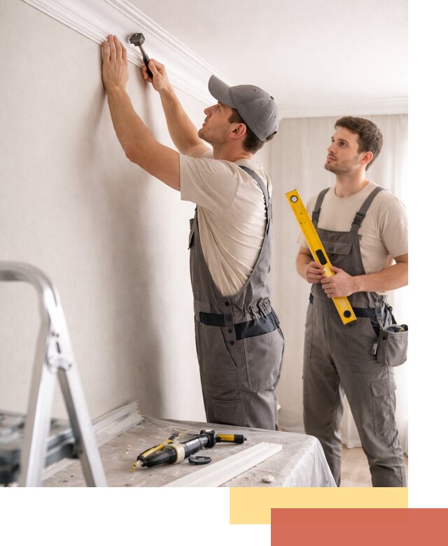 Монтаж потолочного плинтуса в Заволжье качественно и быстро