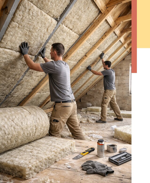 Утепление потолка минватой в Заволжье от 1477 руб. — быстро и недорого | ОТДЕЛОЧНИК-Звл